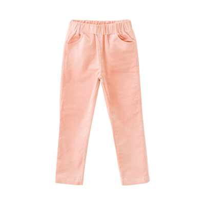 

Cicie children's clothing corduroy cartoon patch long pants 164002 pink 120