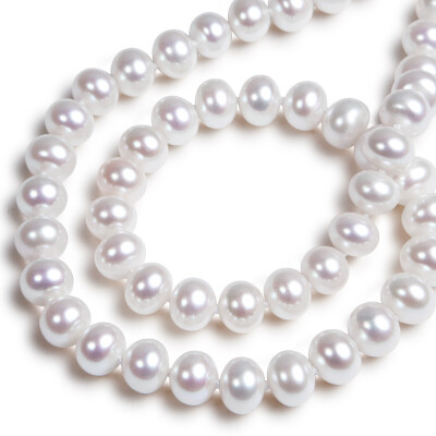 

Kayas GAIA'SPEARL pearl necklace glare freshwater near-round pearl necklace beads 8-9mm45cm