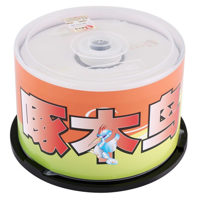 

Woodpecker DVD R 16 speed 47G white series barrels 50 record discs