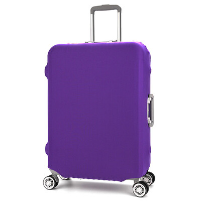 

Yanqin Elastic Suitcase Protective Case Trolley Case Luggage Bag Dust Cover M 22-24 in Purple