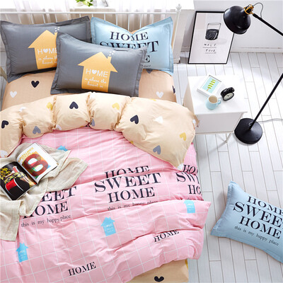 

Arctic velvet Bejirog four-piece set of high-density cotton bedding suite mix&match style leek 15 m bed 18 m bed for