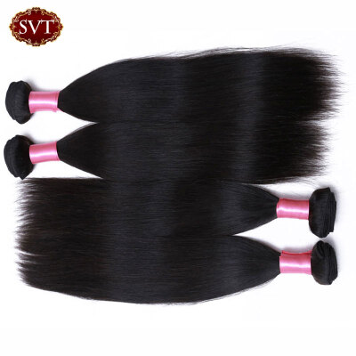 

Indian Virgin Hair Straight Hair Products 4Pcs Silk Straight Virgin Hair 7A Remy Virgin Indian Straight Human Hair Weaves