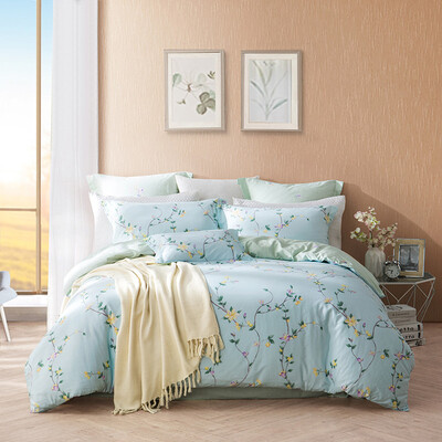 

LOVO LOLI Производство жизни Хлопок Twill Четыре пьесы Пьяный комплект цветов 1,8 м Кровать