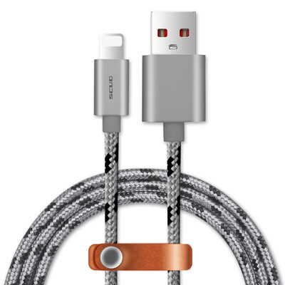 

Scud SJ-Gi06 для Apple Apple iphone5 / 5S / 6 / plus / iPad кабель для передачи данных / зарядная линия Стандартная версия 1-метровый серый