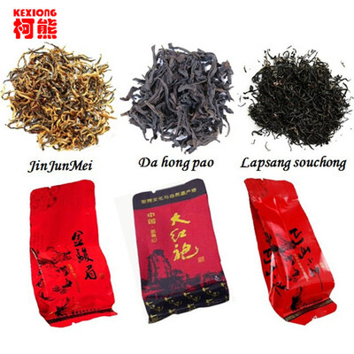 

C-WL053 Hot sale 12 bags Organic Chinese Tea Different flavors Jinjunmei Lapsang souchong Dahongpao Black Tea Oolong Tea