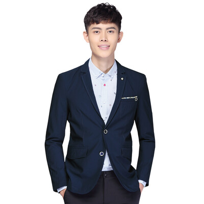 

Красный Боб Ходо Мужчины Бизнес Повседневная мода Одноместный Открытый Мужчины Мужчины Тонкий костюм B5 Cangqing 175 / 92A