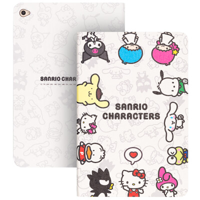 

Hello Kitty IPad AIR2 защитного рукав AIR2 мультфильм защитной оболочки кобура умная заторможенность счастливой окруженная белым