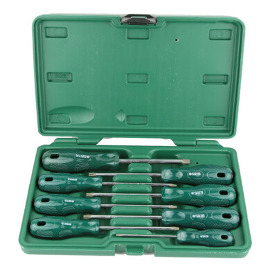 

World (SATA) 09306 8 pieces A series of word Phillips screwdriver set with magnetic screwdriver set of hardware tools screwdriver screwdriver set