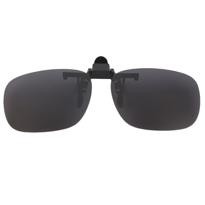 

New Fashion Men Polarized UV 400 Clip-on Flip-up Driving Glasses Sunglasses