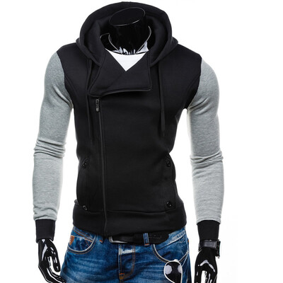 

Mens Hoodie Coats Casual Zipper Hooded