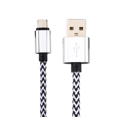 

Универсальный Micro USB зарядное устройство Сплетенные крышки кабельного шнура USB для типа Micro-USB B