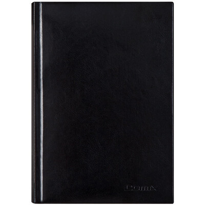 

Qixin COMIX C5803 leather notebook stationery notebook 25K146 page black