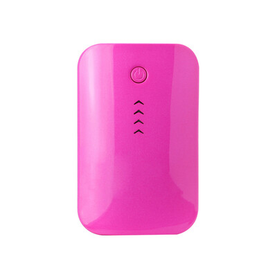 

8400mAh power bank Backup Powers Mobile Power Supply Pink