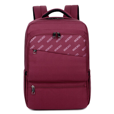 

Sanlango (SOCKO) computer bag 15.6-17 inch men and women waterproof multi-functional portable backpack backpack shoulder bag notebook computer bag SH-680 red