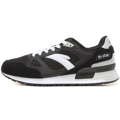 

ANTA (ANTA) мужская обувь 11538800-6 ретро дикие повседневные туфли замша сшивание спортивная обувь черный / светло-серый / Anta white 44.5