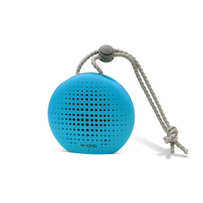 

Outdoor Decorative Wireless Speaker Microphone Rechargeable Bluetooth 4.1 Speaker for Climbing W05 (Grey/Blue/Green