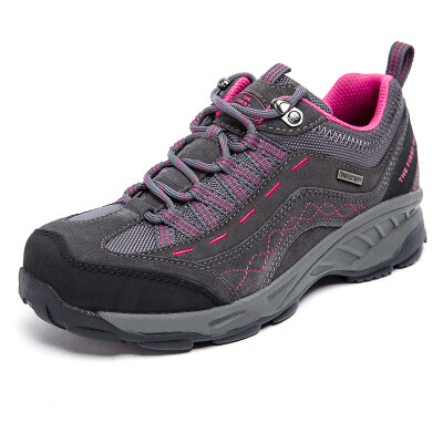 

TFO climbing shoes sports walking low to help breathable comfortable damping outdoor climbing shoes 844556 female gray / rose red 36