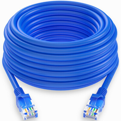 

Shanze SAMZHE project-level high-speed ultra-five CAT5e network cable 100 Gigabit network cable computer network jumper over 5 categories of finished cable blue 30 meters SZW-1300
