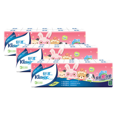 

Kleenex Handkerchief Paper Cartoon Series Handkerchief Paper Tissue 3 Layer 10 Pack * 3 Pack