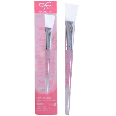 

San Di Yi Mei make-up tools transparent beauty white mask brush beauty tools imported fiber hand-built