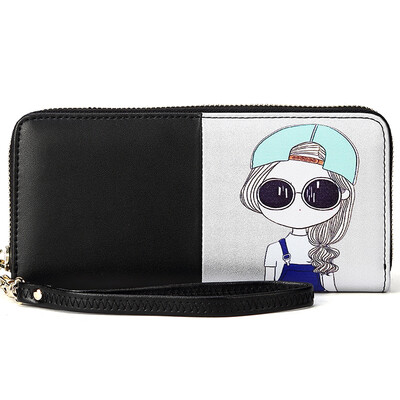 

Модный стиль кенгуру (BANDICOOT) кошелек Европа и Соединенные Штаты мода вертикальный раздел длинный кошелек дамы проведения пакет 0009 косы разделе