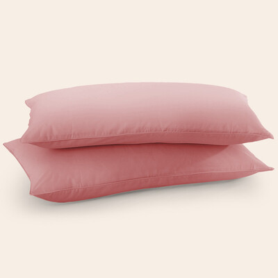 

(2pcs) Розовый 48 * 74cm (2pcs) Розовый случай подушки