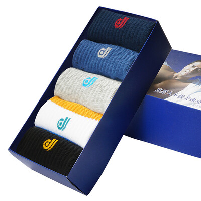 

Jingdong supermarket athlete socks 5 pairs sports wind bright&comfortable leisure men&39s socks 1j825 mixed color