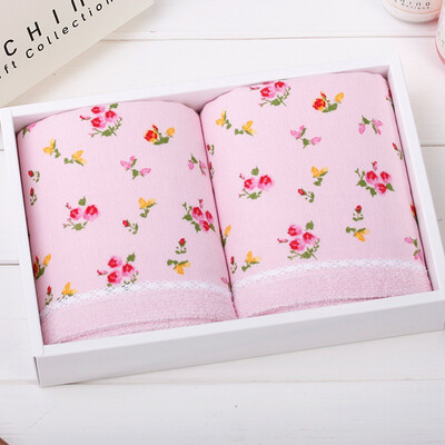 

Japan Uchino (UCHINO) elegant rose 2 sets of towels gift box cotton quality gauze material elegant elegant P pink 26.5 * 18.3 * 6cm