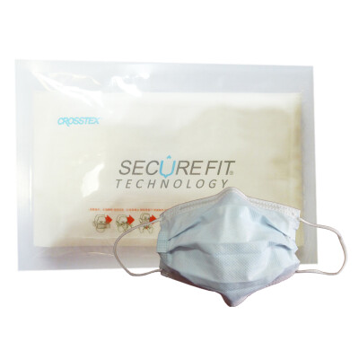 

US CROSSTEX (can Thai) double sealed protective mask (blue) 10 / bag
