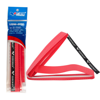 

Udman yodiman badminton racket tennis racket keel hand glue sweat band red one dress