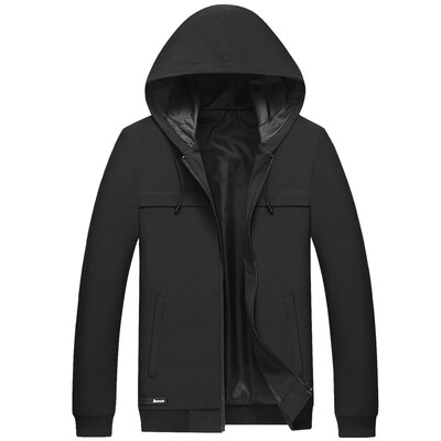 

Jeep Shield Men's Casual Beat Shirt Jacket Korean Simple Slim Tops 17030D88 Black L