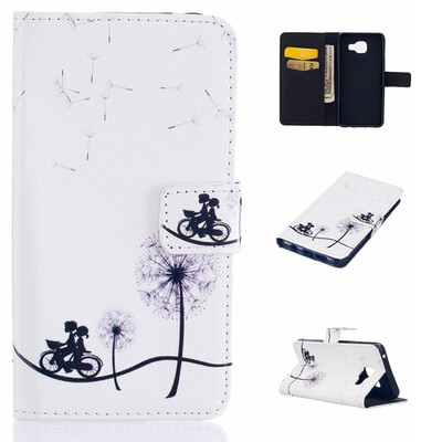 

Bike&dandelion Design PU Leather Flip Cover Wallet Card Holder Case for SAMSUNG GALAXY A3 2016A310