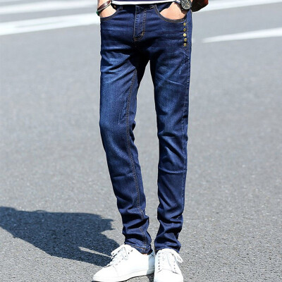 

DAVID.ANN jeans men 's straight casual trousers waist jeans male K904 blue 33