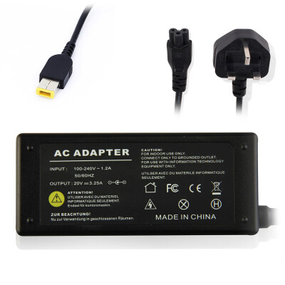 

65W 20V 3.25A AC Adapter Charger for Lenovo Laptop Adapter UK Plug