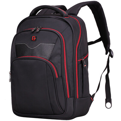 

SVVISSGEM waterproof shoulder bag business fashion 146-inch laptop bag backpack men&39s business casual bag bag SA-9812 black