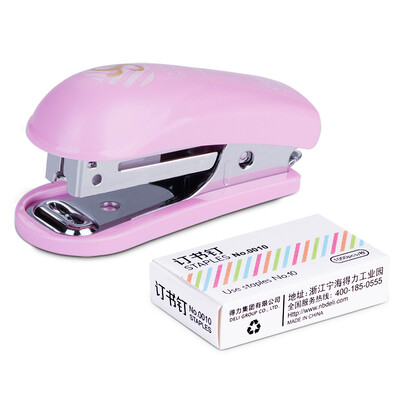 

Deli 0253 Mini Set Stapler 10 Color Random