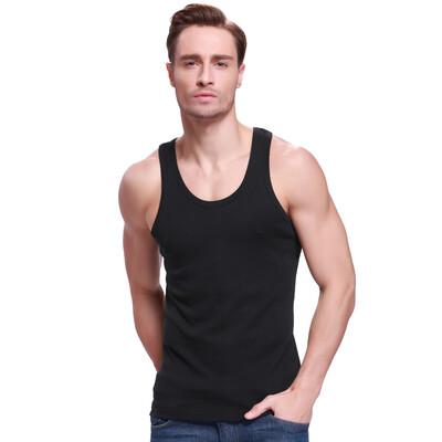 

Snow flying men&39s vest cotton solid color fashion thread vest men&39s shirt shirt XXQMBX0514 black 180100