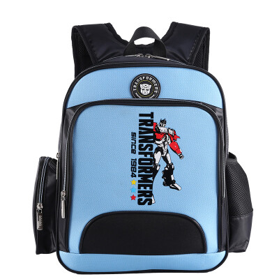 

Transformers The Transformers primary school students bag school children&39s bag boy protection ridge backpack low grade small version of the shoulder bag ZZ161159-A color blue