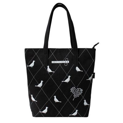 

Flower princess pristine song original art canvas bag Sen female temperament shoulder bag 1512DS003 black