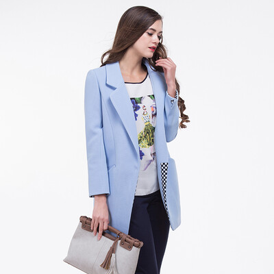 

TMI Mystery Женские весенние костюмы Воротник Туника 161236 Blue M