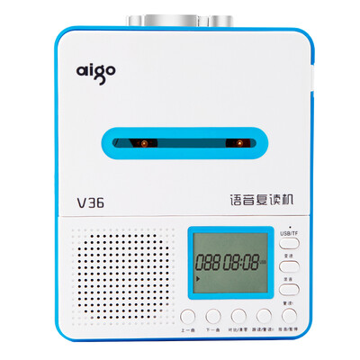 

Aigo) Cassette Tape Recorder repeater V28