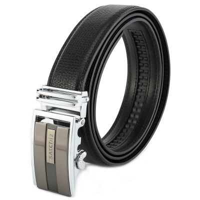 

SATCHI Casual Belt Belt Belt Belt Men's Leather Belt EN416514-041H Black