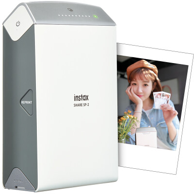 

Fuji instaxSHARE SP-2 one imaging photo printer phone photo printer pocket portable home photo printer champagne gold