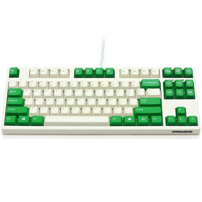 

FILCO FKBN87MC EWG2 &quot87 second generation&quot mechanical keyboard milk white green key cap green axis