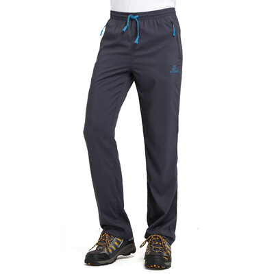 

TFO quick-drying pants ice-like slippery wire light breathable soft outdoor quick-drying exercise storage casual pants 723523 female light blue L