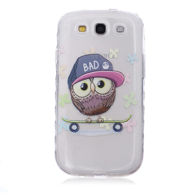 

Owl Pattern Soft Thin TPU Rubber Silicone Gel Case Cover for SAMSUNG GALAXY S3 I9300