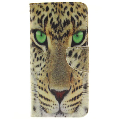 

Yellow tiger Design PU Leather Flip Cover Wallet Card Holder Case for SAMSUNG GALAXY S7 Edge