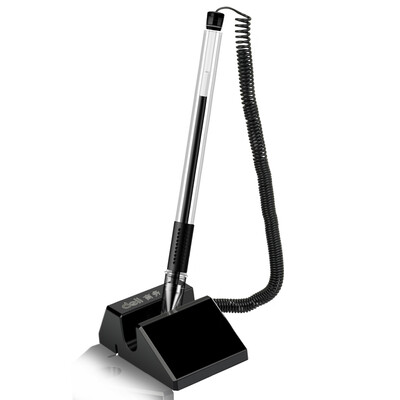 

Deli counter special desk pen desktop neutral pen 05mm single support 6791