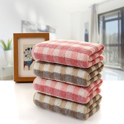 

Silk Cotton One Class Towel 4 Striped Cotton 32 Stranded High Hemp Face Wash Towel Soft Sucking Leisure Series