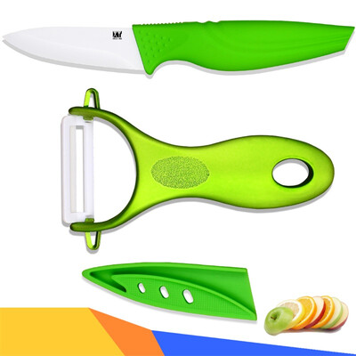 

Зеленый керамический нож XYJ Марка Sharp лезвия кухонный нож с одним из лучших подарков Овощечистка